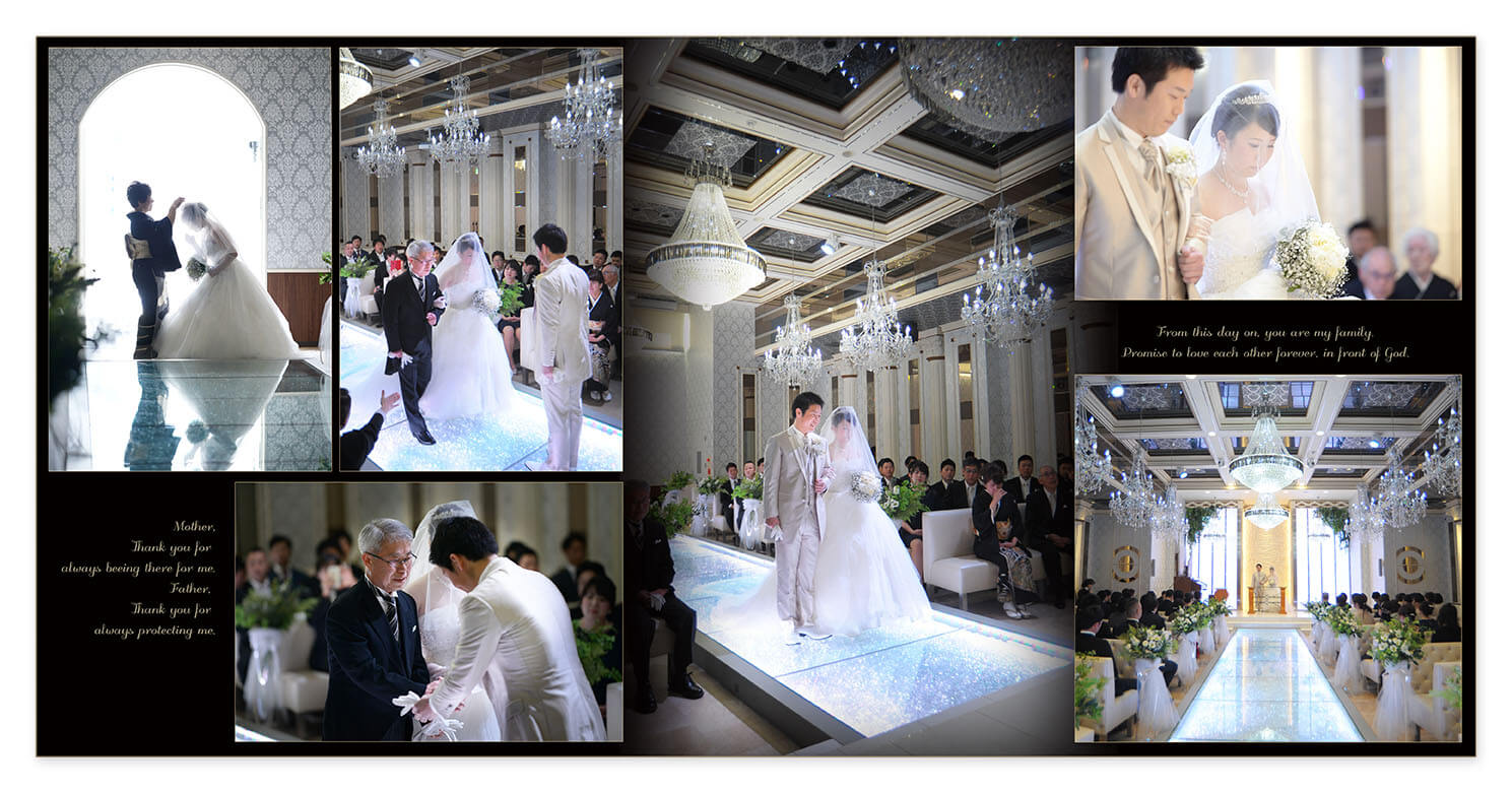 7～8ページ ベルクラシック神戸 結婚式アルバム