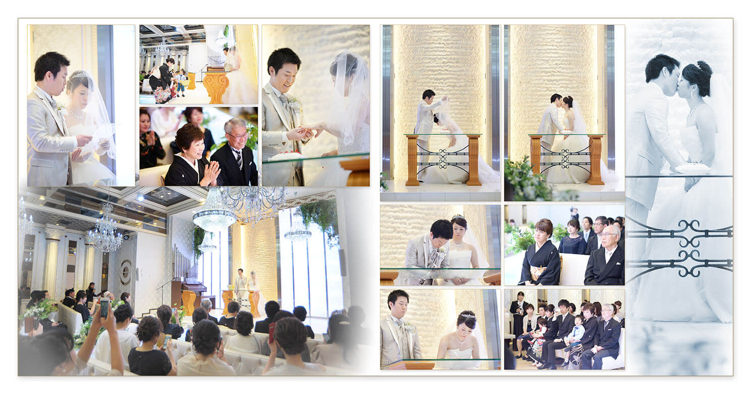 9～10ページ ベルクラシック神戸 結婚式アルバム