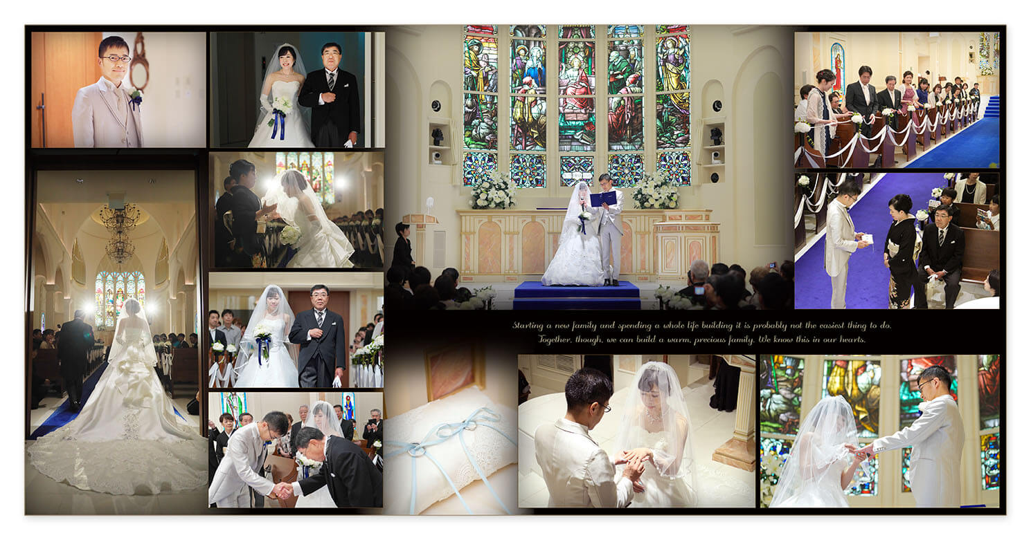 19～20ページ アニヴェルセルみなとみらい 結婚式アルバム