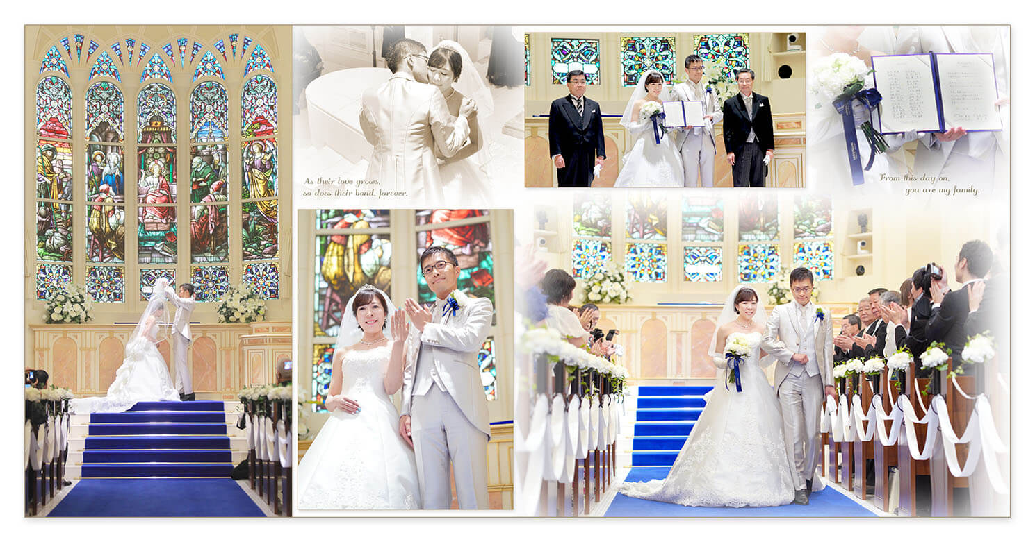 21～22ページ アニヴェルセルみなとみらい 結婚式アルバム