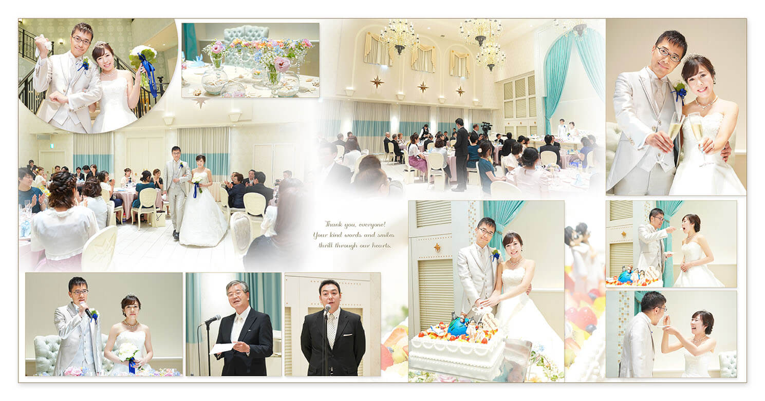 27～28ページ アニヴェルセルみなとみらい 結婚式アルバム