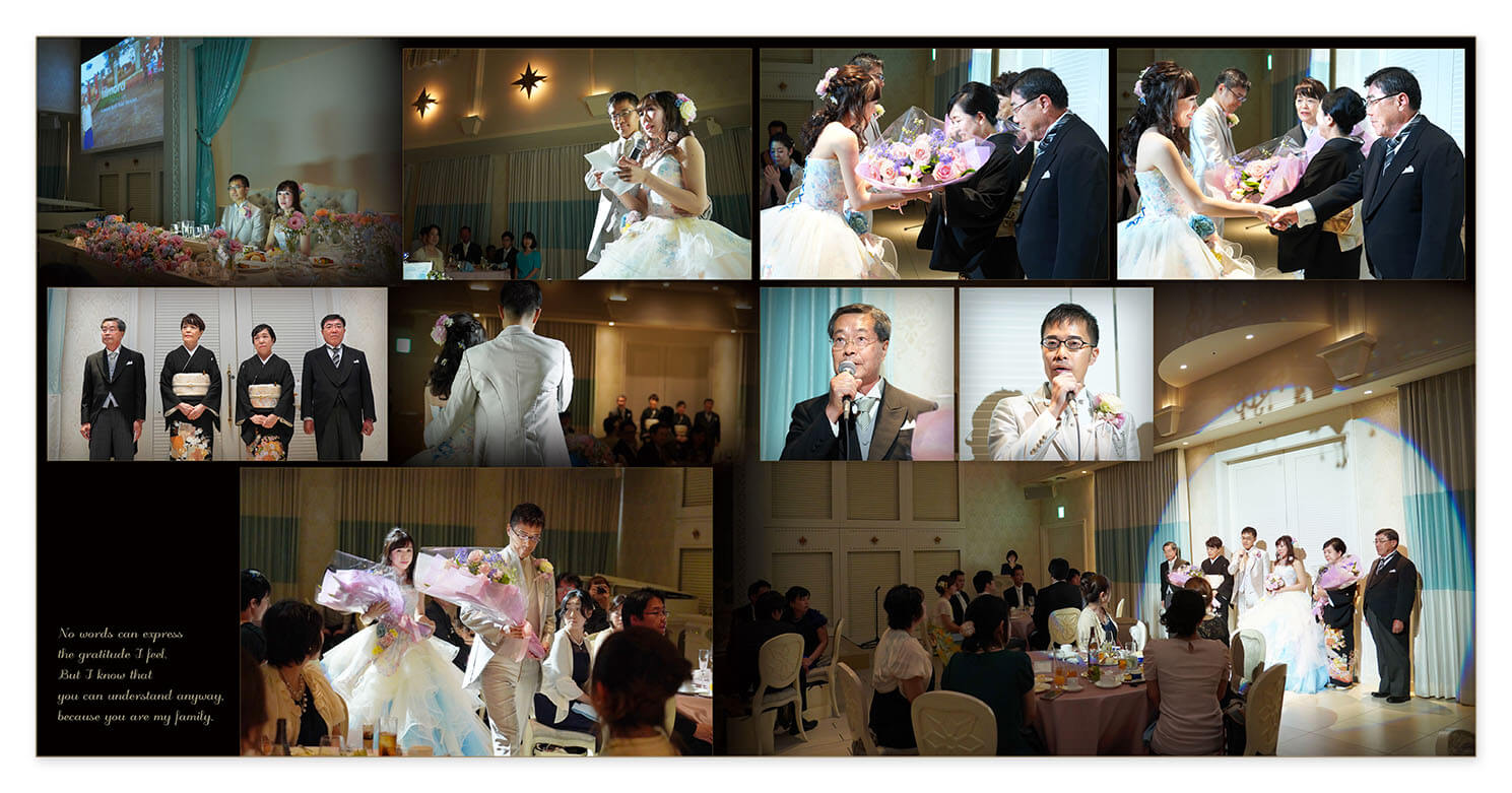 33～34ページ アニヴェルセルみなとみらい 結婚式アルバム