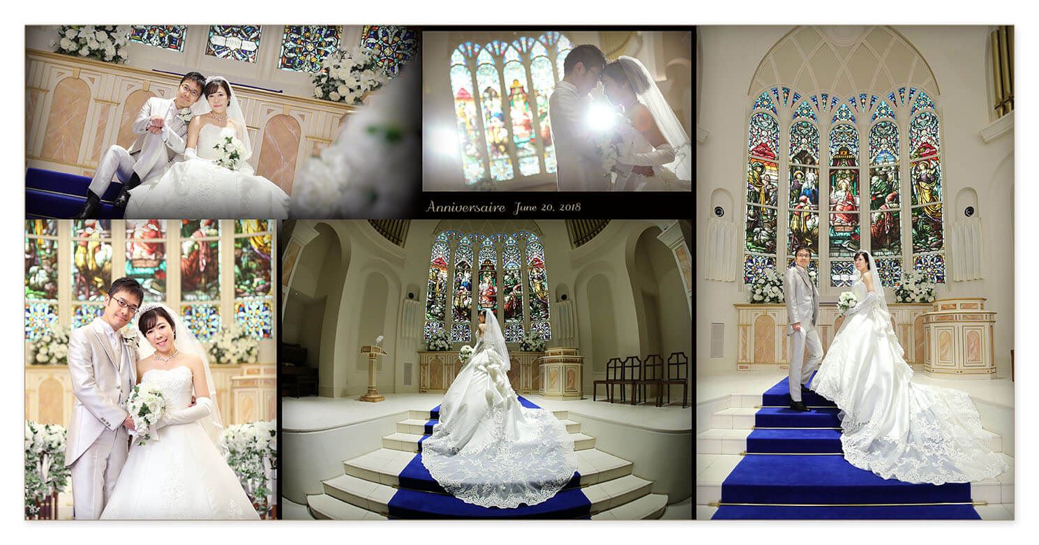 11～12ページ アニヴェルセルみなとみらい 結婚式アルバム