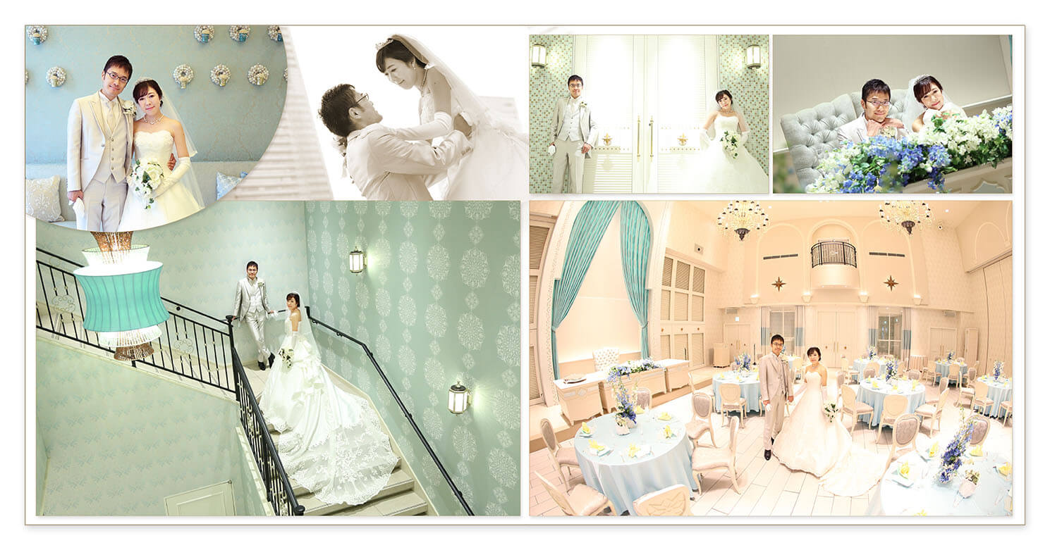 13～14ページ アニヴェルセルみなとみらい 結婚式アルバム