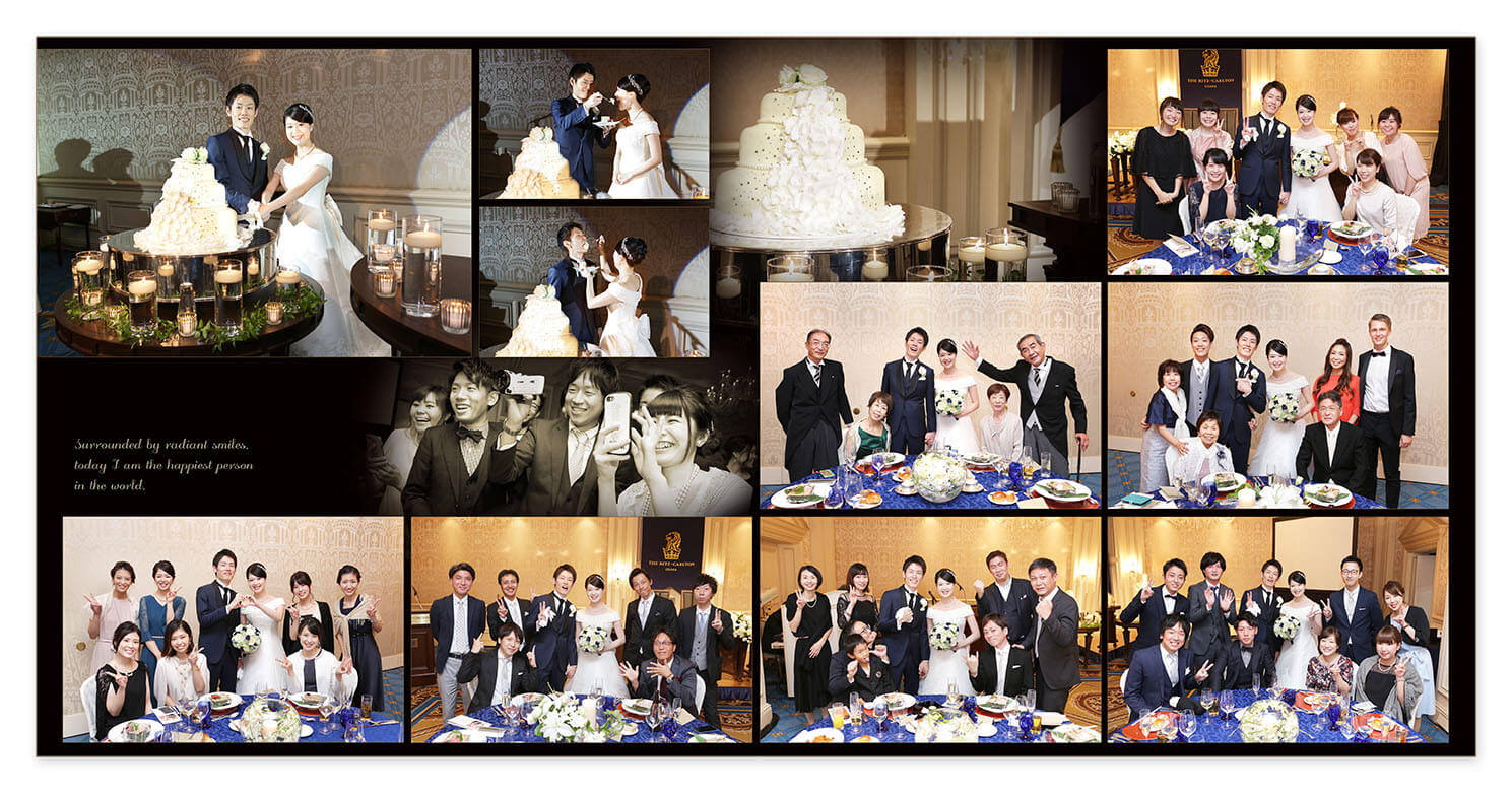 19～20ページ ザ・リッツ・カールトン大阪 結婚式アルバム