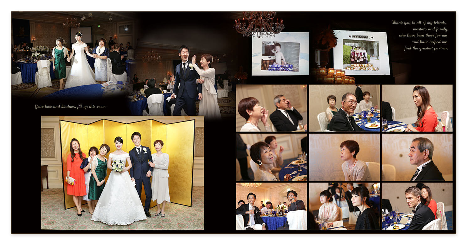 21～22ページ ザ・リッツ・カールトン大阪 結婚式アルバム