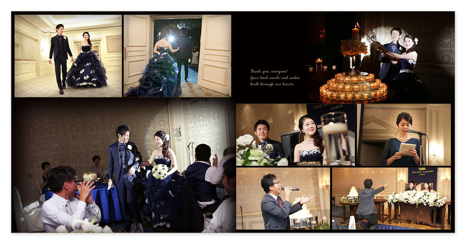 23～24ページ ザ・リッツ・カールトン大阪 結婚式アルバム