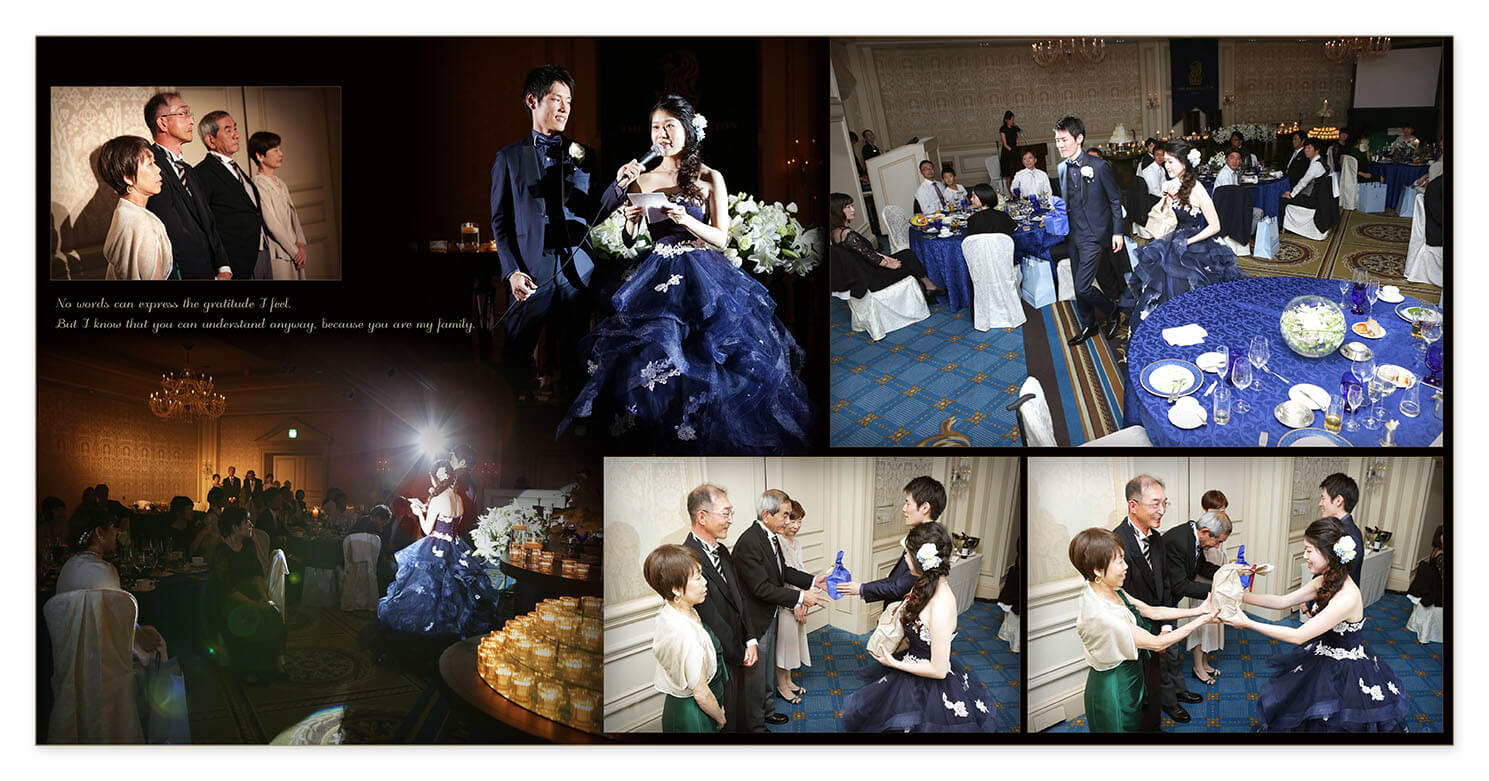 27～28ページ ザ・リッツ・カールトン大阪 結婚式アルバム