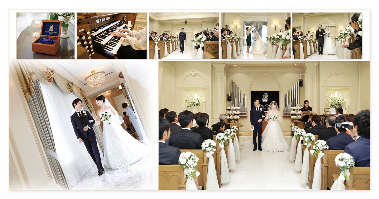 7～8ページ ザ・リッツ・カールトン大阪 結婚式アルバム