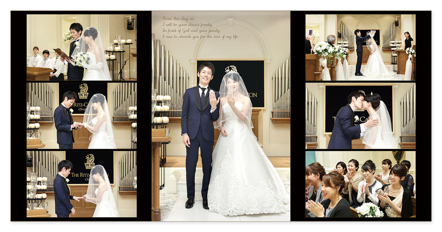 9～10ページ ザ・リッツ・カールトン大阪 結婚式アルバム