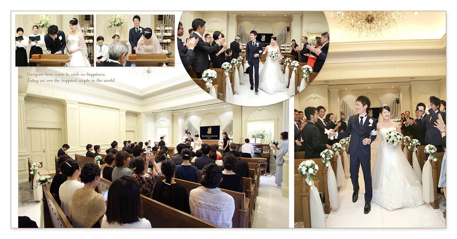 11～12ページ ザ・リッツ・カールトン大阪 結婚式アルバム