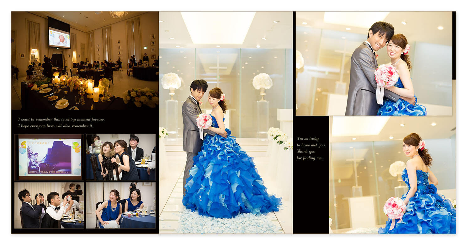 21～22ページ アクアガーデンテラス大阪 結婚式アルバム