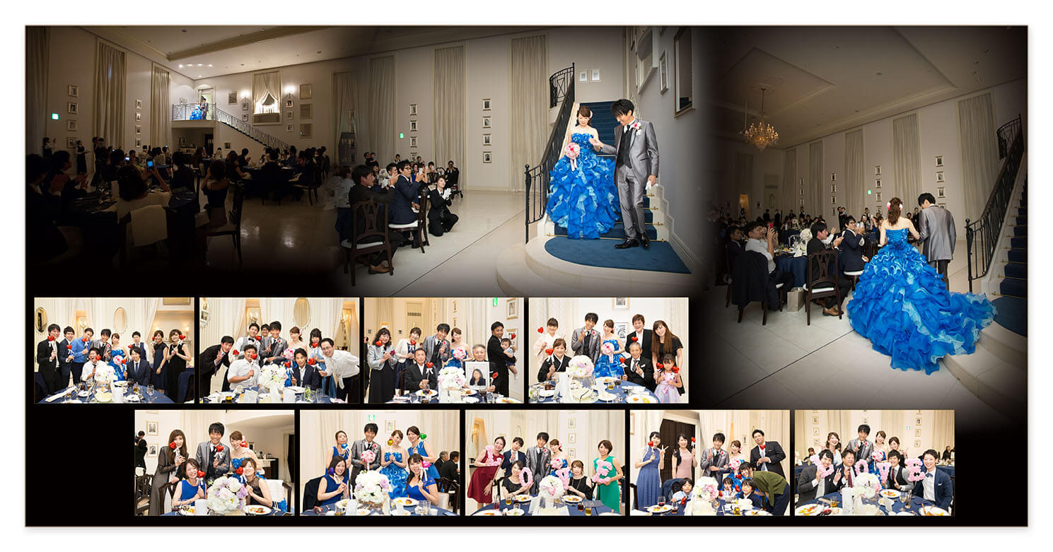 23～24ページ アクアガーデンテラス大阪 結婚式アルバム