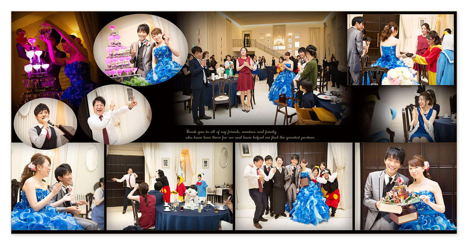 25～26ページ アクアガーデンテラス大阪 結婚式アルバム