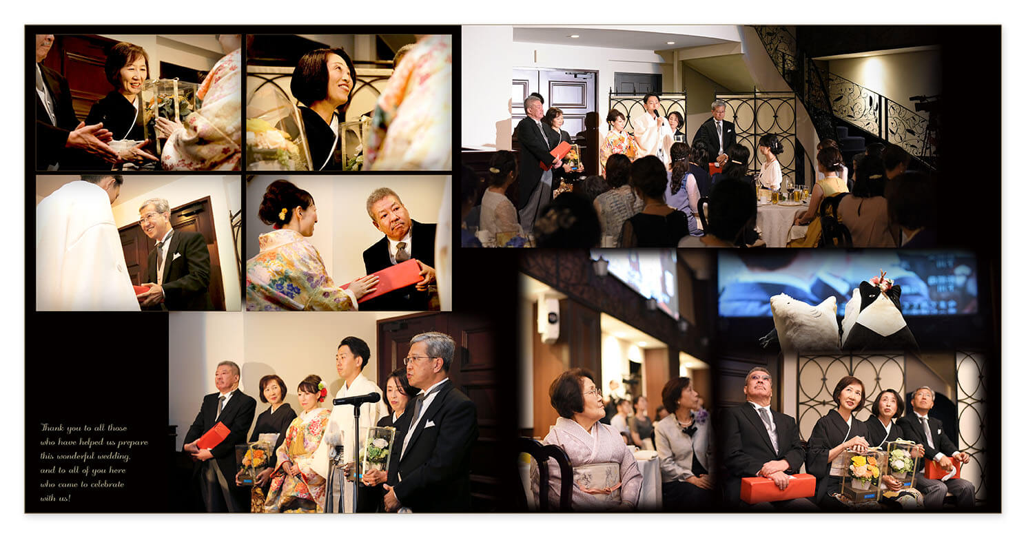 19～20ページ カサ・デ・アンジェラ青山 結婚式アルバム