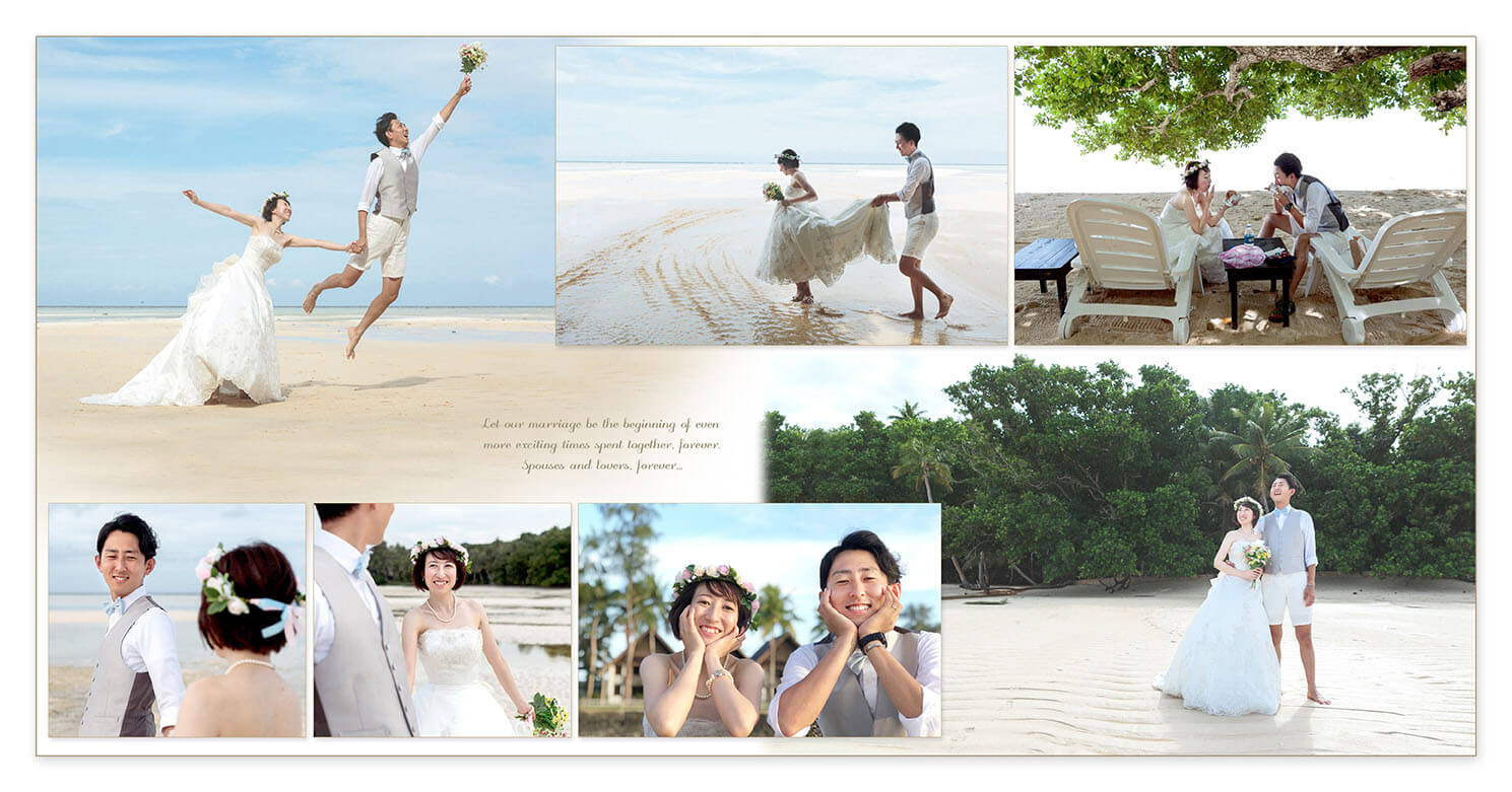 29～30ページ 新婚旅行 結婚アルバム