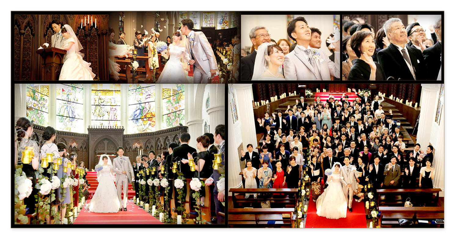 9～10ページ カサ・デ・アンジェラ青山 結婚式アルバム