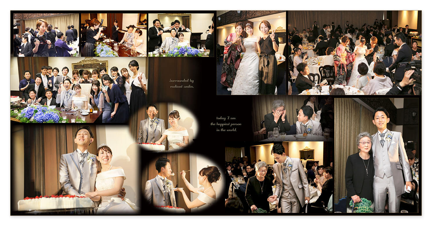 13～14ページ カサ・デ・アンジェラ青山 結婚式アルバム