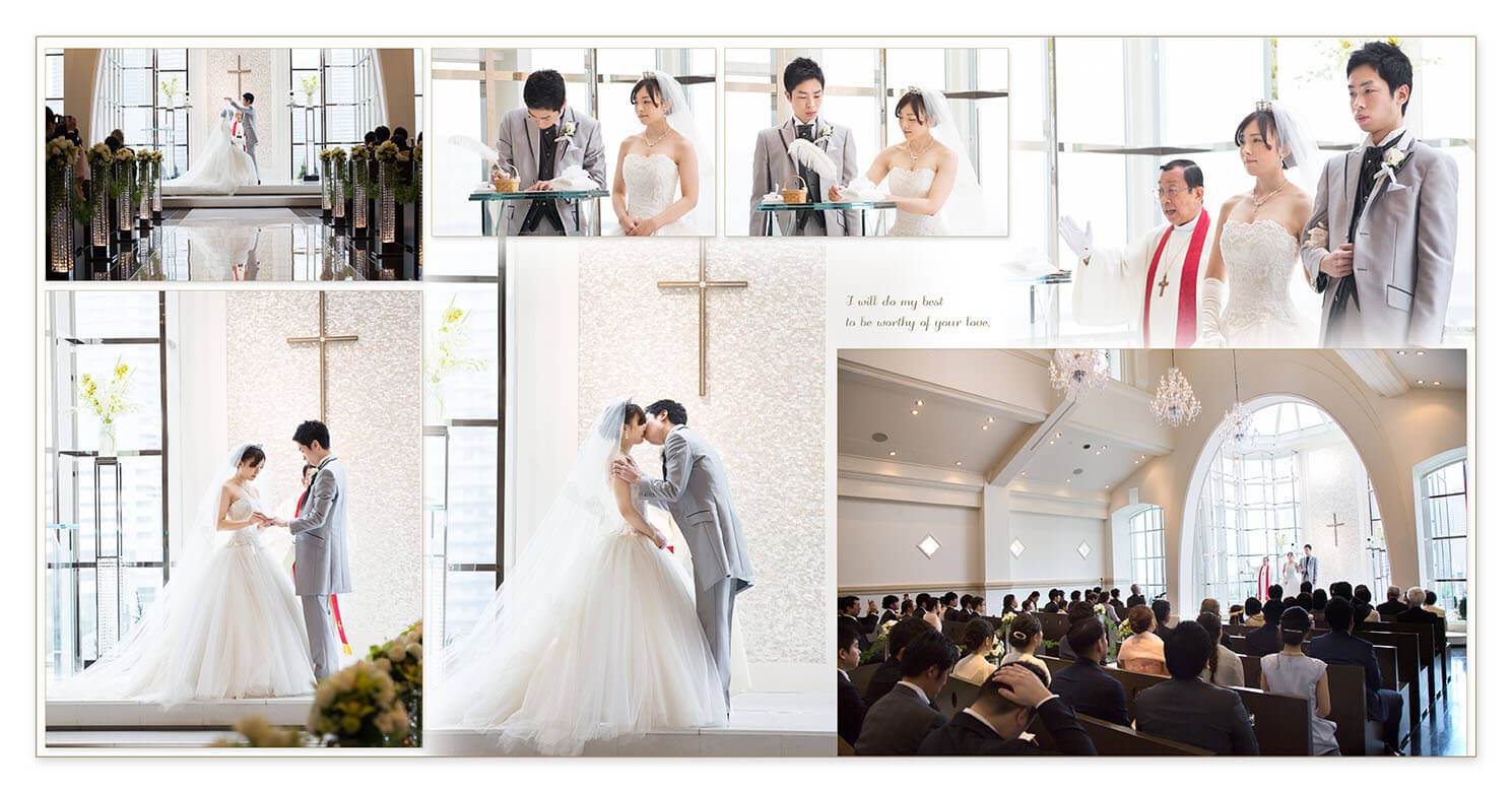 25～26ページ 横浜アートグレイス・ポートサイドヴィラ 結婚アルバム