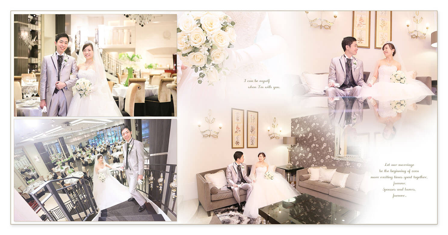 5～6ページ 横浜アートグレイス・ポートサイドヴィラ 結婚アルバム