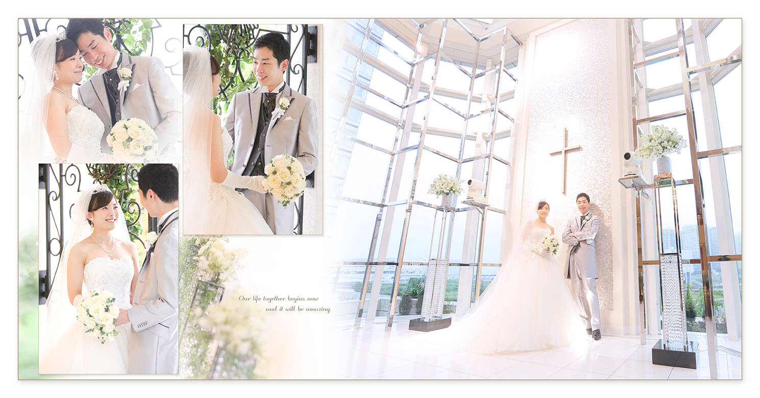7～8ページ 横浜アートグレイス・ポートサイドヴィラ 結婚アルバム