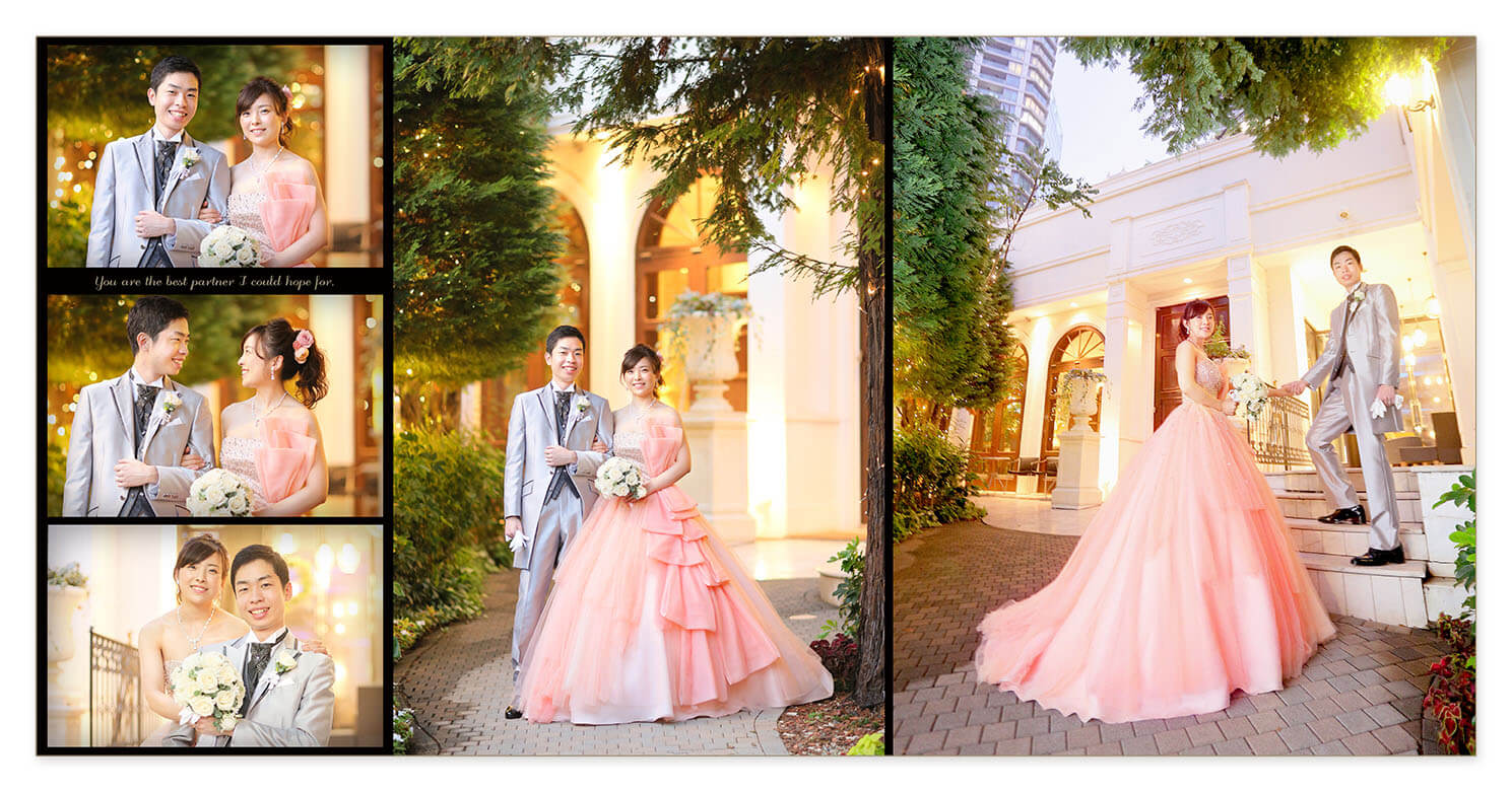 11～12ページ 横浜アートグレイス・ポートサイドヴィラ 結婚アルバム