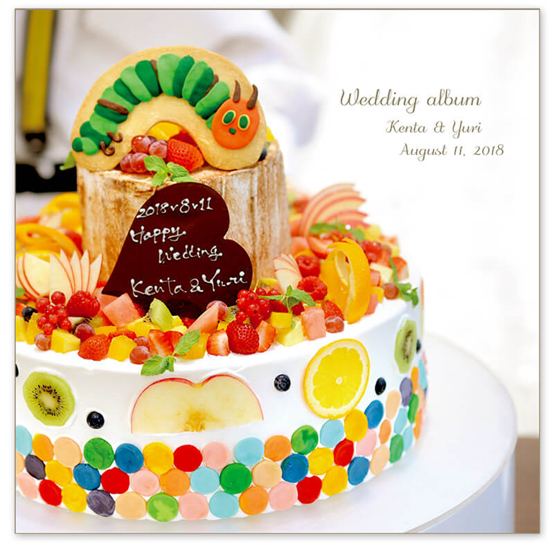 ロイヤルパーク アルカディア久留米 結婚式アルバム 表紙