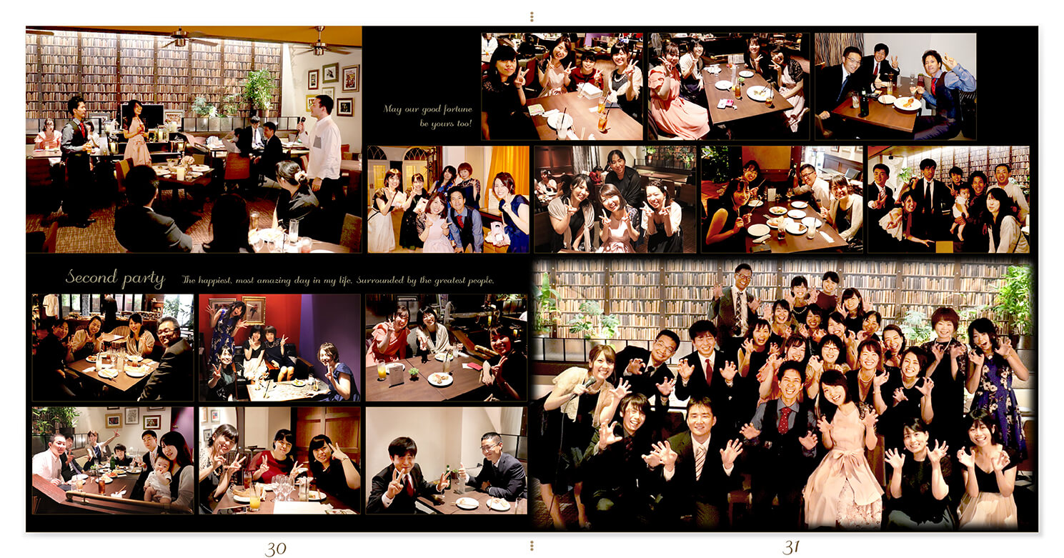 31～32ページ ロイヤルパーク アルカディア久留米 結婚式アルバム
