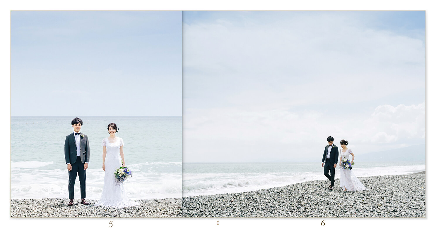 5～6ページ ガーデンウエディング 結婚式アルバム