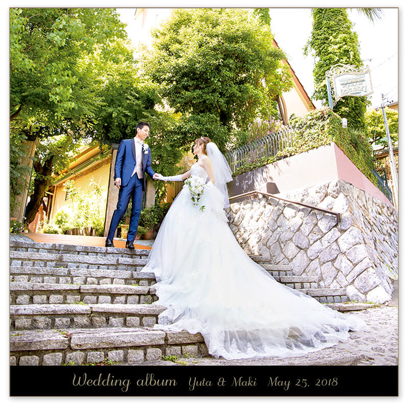 フロレスタヴェーラ教会 結婚式アルバム 表紙