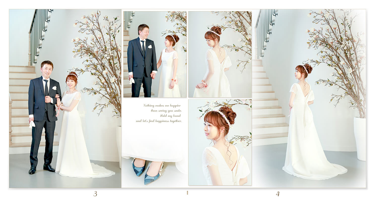 3～4ページ セブ島 前撮りアルバム