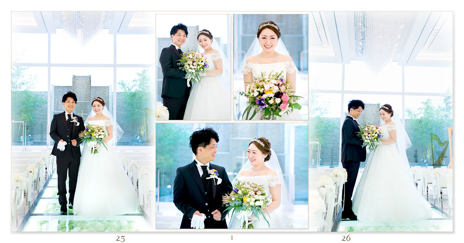 25～26ページ ラグナヴェール金沢　結婚アルバム