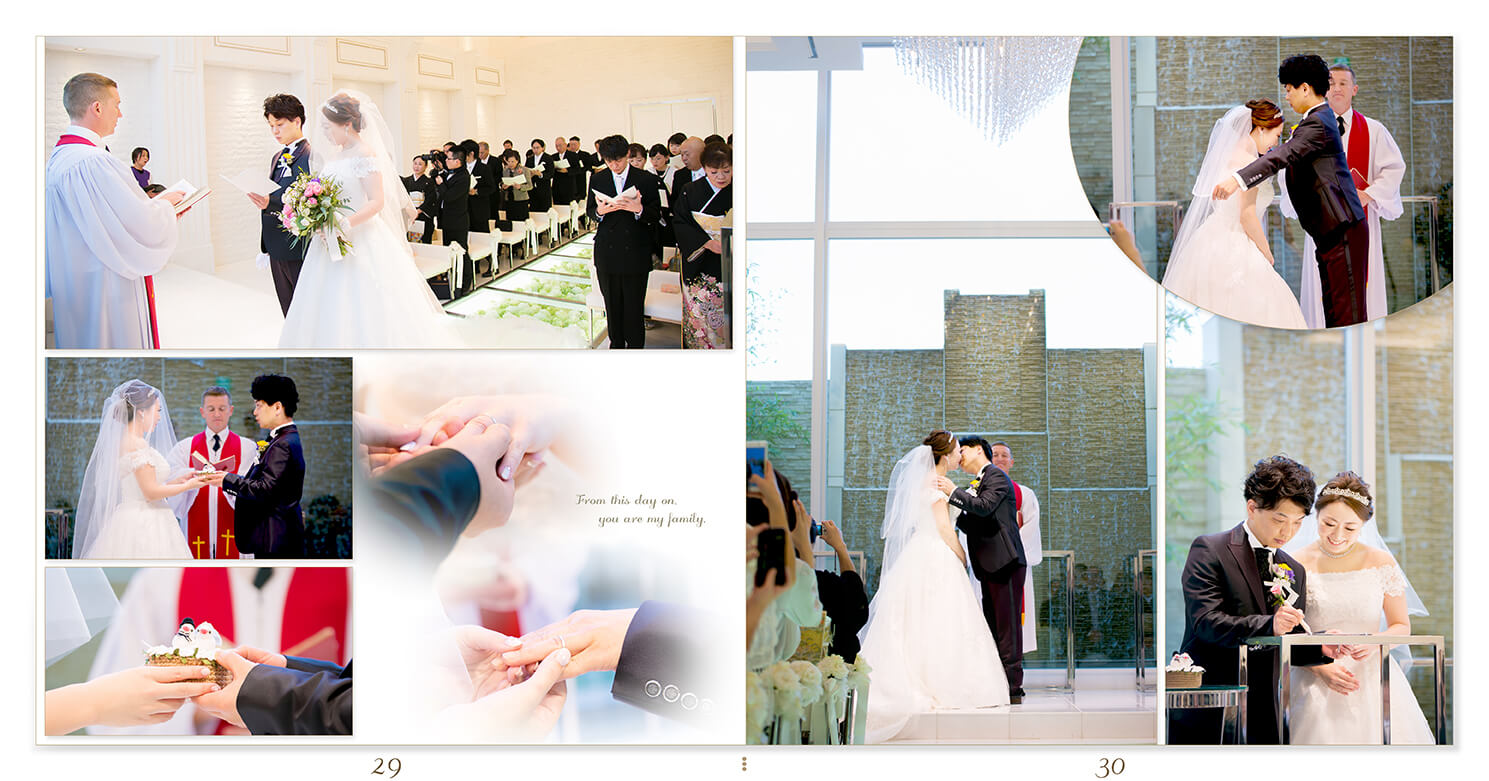 29～30ページ ラグナヴェール金沢　結婚アルバム