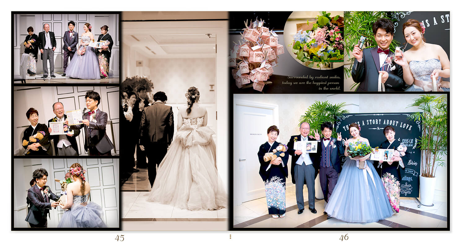 45～46ページ ラグナヴェール金沢　結婚アルバム