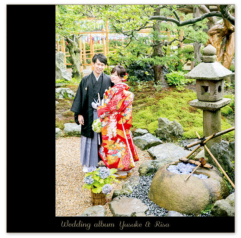 正寿院　前撮りアルバム 表紙