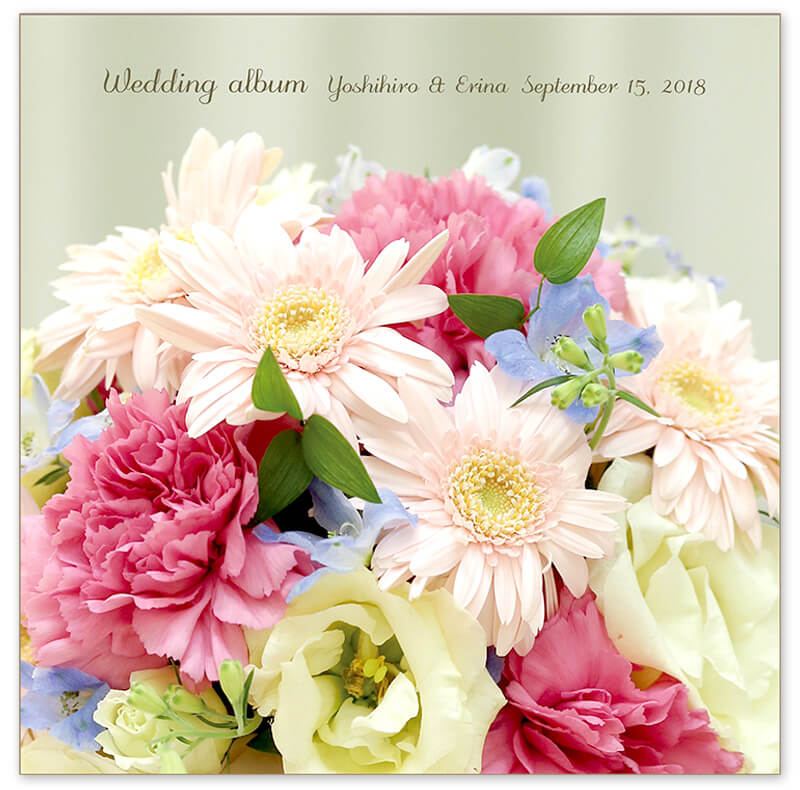 アルカンシエルluxe mariage名古屋 結婚式アルバム 表紙