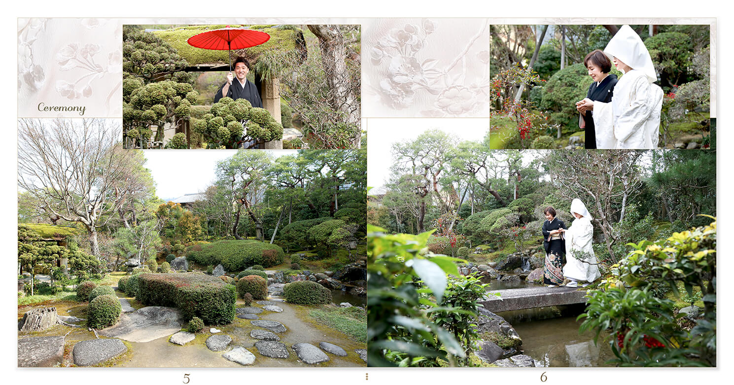 5～6ページ 桜鶴苑 結婚式アルバム