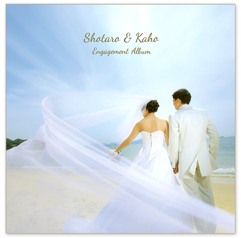 友泉亭公園 前撮りアルバム 表紙