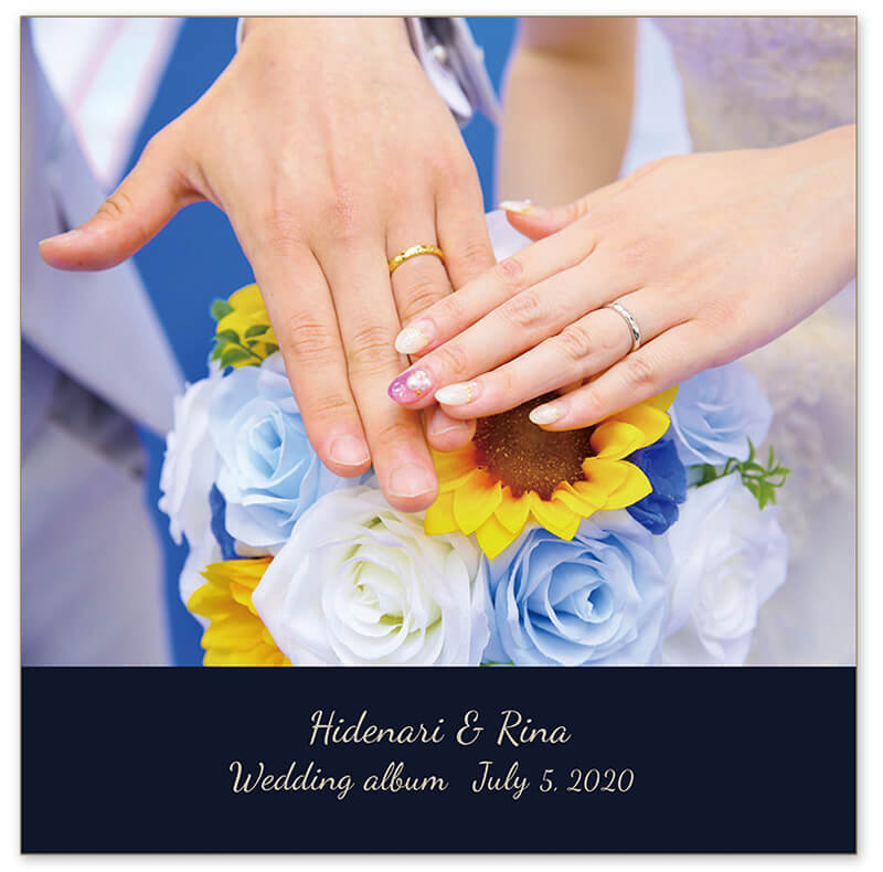 ルミアモーレ 結婚式アルバム 表紙