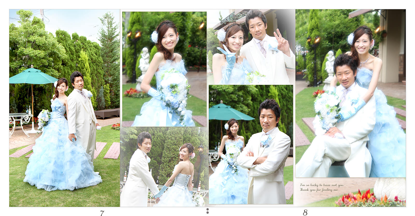 7～8ページ アイネスヴィラノッツェ宝ヶ池 結婚式アルバム