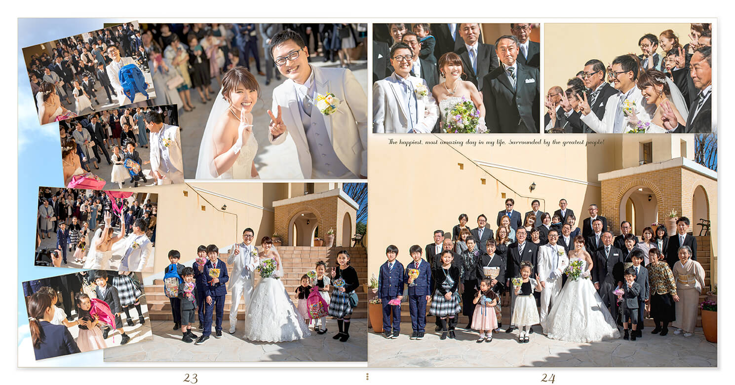 23～24ページ サンクレール教会/メゾンエルミタージュ 結婚式アルバム