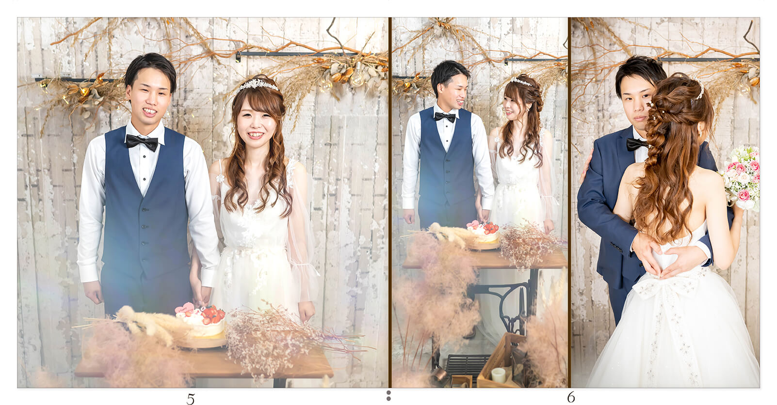 5～6ページ フォトウェディングアルバム