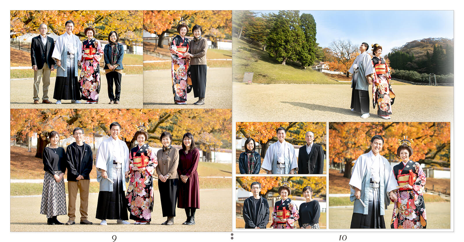 9～10ページ 閑谷学校 結婚アルバム