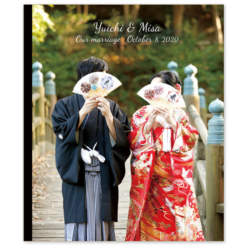 ビーチ撮影・和装 フォトウエディング 表紙