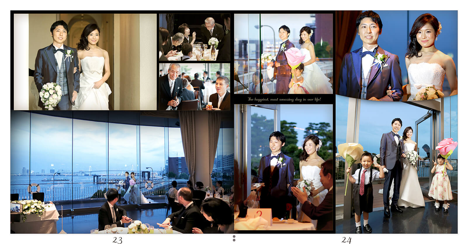 23～24ページ ツキ シュール ラメール 結婚アルバム