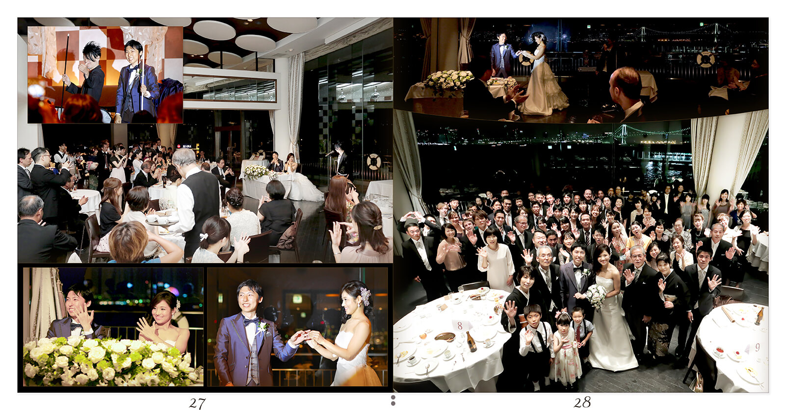 27～28ページ ツキ シュール ラメール 結婚アルバム