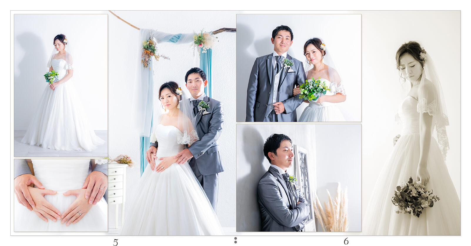 5～6ページ フォトウエディングアルバム
