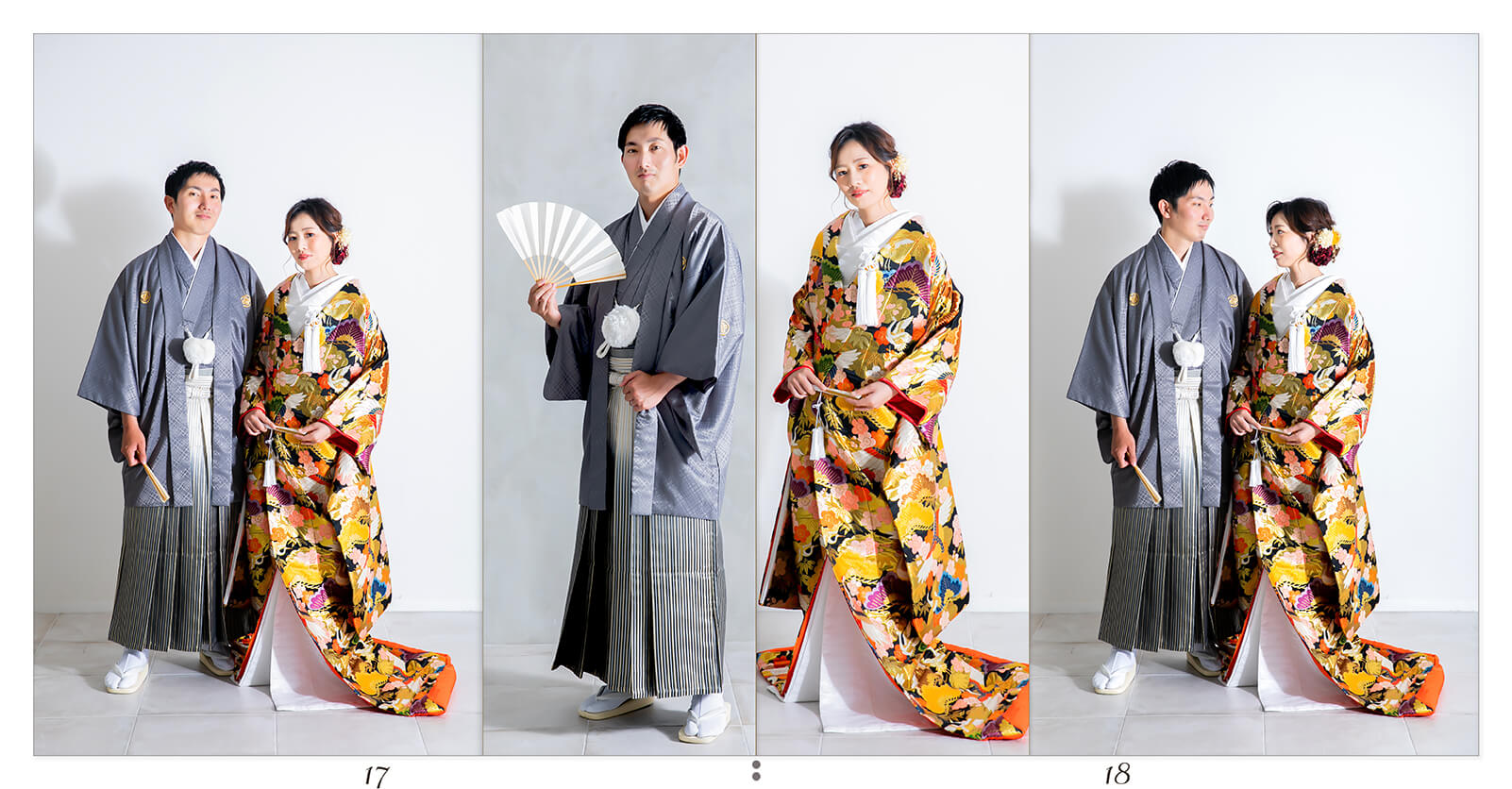 17～18ページ フォトウエディングアルバム