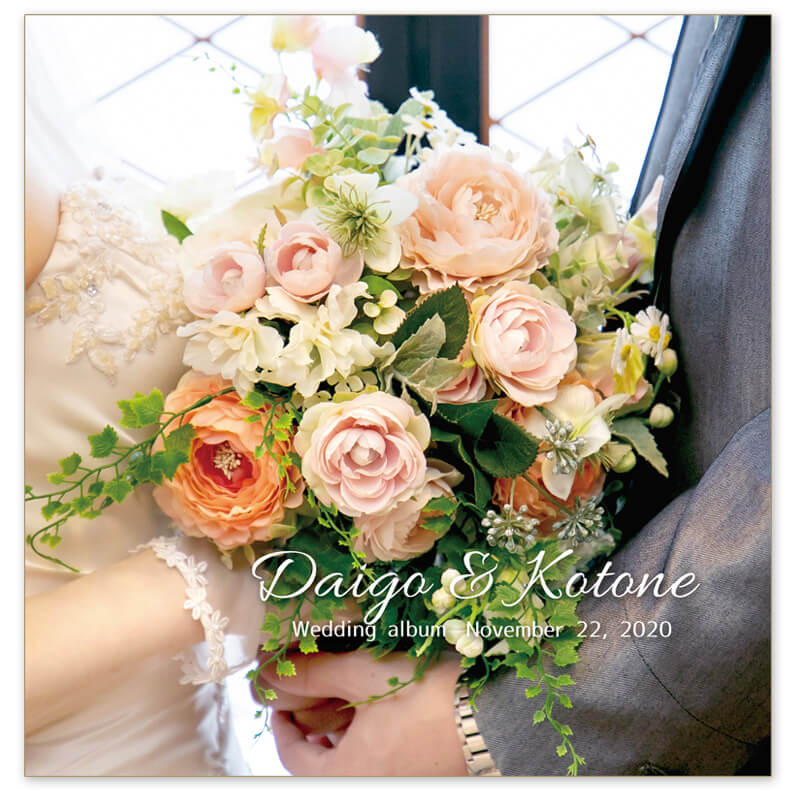 ホテル雅叙園東京 結婚式アルバム 表紙