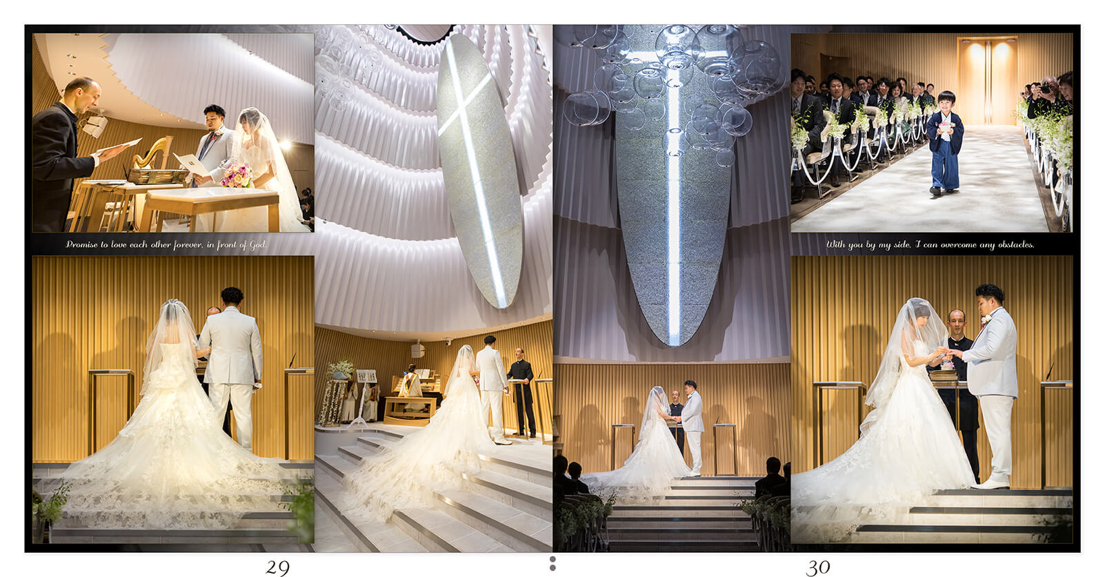 29～30ページ ノートルダム横浜みなとみらい 結婚アルバム